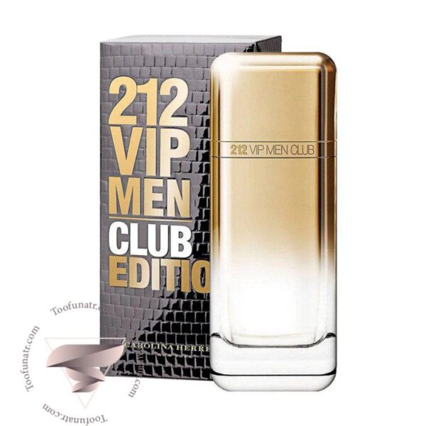 کارولینا هررا 212 وی آی پی من کلاب ادیشن مردانه - Carolina Herrera 212 VIP Men Club Edition
