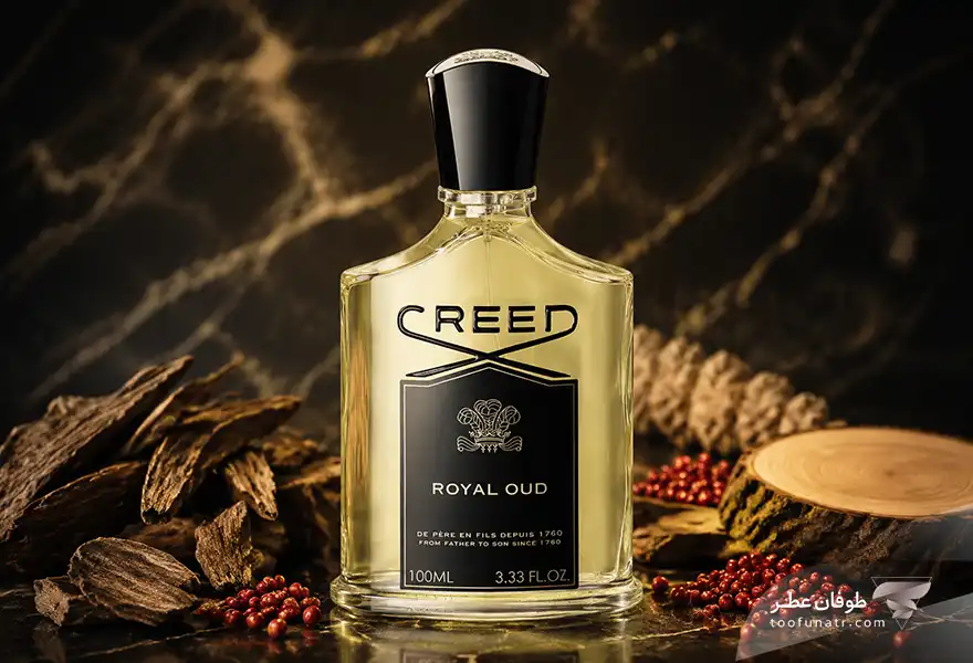 تستر اورجینال کرید رویال عود - Creed Royal Oud Tester