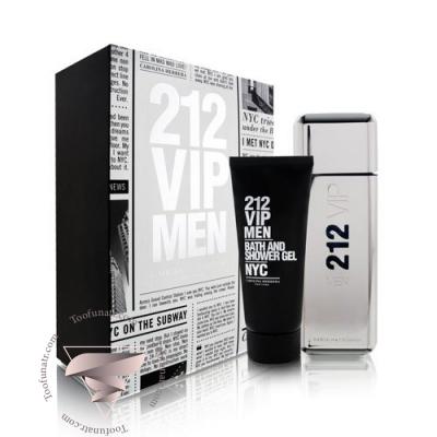 Carolina Herrera 212 VIP Men Gift Set - ست ۲۱۲ وی آی پی مردانه Carolina Herrera 212 VIP Men Gift Set - ست ۲۱۲ وی آی پی مردانه