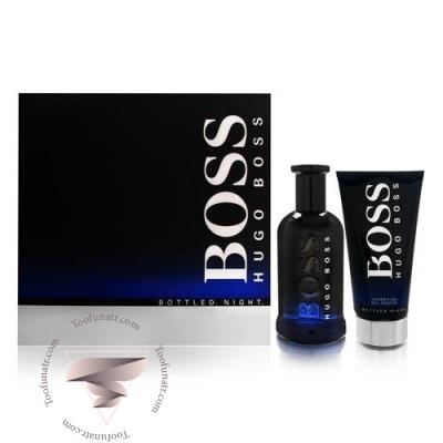 Hugo Boss Bottled Night Gift Set for men - ست هوگو باس باتلد نایت مردانه Hugo Boss Bottled Night Gift Set for men - ست هوگو باس باتلد نایت مردانه