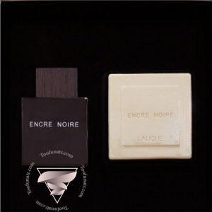 Lalique Encre Noire Gift Set for men - ست لالیک مشکی-چوبی-انکر نویر مردانه 2 تیکه