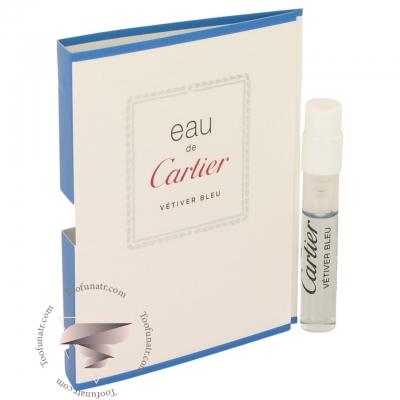 Cartier Eau de Cartier Vetiver Bleu Sample - سمپل کارتیر ادو کارتیر وتیور بلو Cartier Eau de Cartier Vetiver Bleu Sample - سمپل کارتیر ادو کارتیر وتیور بلو