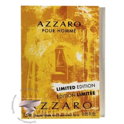 Azzaro Pour Homme Limited Edition 2015 Sample - سمپل آزارو پورهوم لیمیتد ادیشن 2015 مردانه Azzaro Pour Homme Limited Edition 2015 Sample - سمپل آزارو پورهوم لیمیتد ادیشن 2015 مردانه