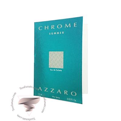 Azzaro Chrome Summer Sample - سمپل آزارو کروم سامر Azzaro Chrome Summer Sample - سمپل آزارو کروم سامر