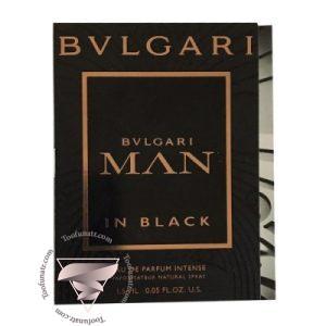 Bvlgari Man in Black All Black Edition Sample - سمپل بولگاری من این بلک آل بلک ادیشن