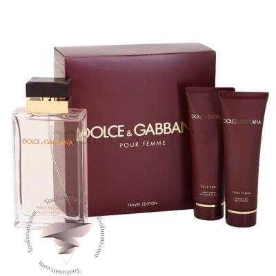 Dolce Gabbana Pour Femme Gift Set for women - ست دی اند جی دلچه گابانا پور فم زنانه 3 تیکه Dolce Gabbana Pour Femme Gift Set for women - ست دی اند جی دلچه گابانا پور فم زنانه 3 تیکه