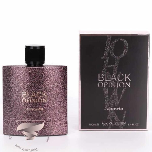 ایو سن لورن بلک اوپیوم (اپیوم مشکی) جانوین جکوینز بلک اوپینیون - Yves Saint Laurent Black Opium Johnwin Jackwins Black Opinion