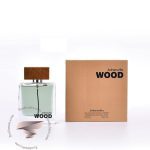 دسکوارد هی وود (قهوه ای) جانوین جکوینز وود - DSQUARED He Wood Johnwin Jackwins Wood