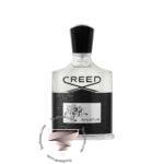 شیشه عطر کرید اونتوس مردانه با درپوش مشکی روی یک پس زمینه کاملا سفید رنگ