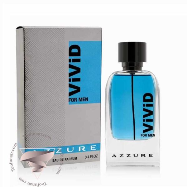 آزارو ویزیت مردانه فراگرنس ورد ویوید آزور - Azzaro Visit For Men Fragrance World Vivid Azzure