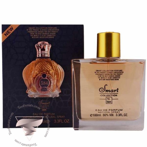 شیخ اپیولنت شیخ گلد ادیشن مردانه اسمارت کالکشن کد 584 (100 میل) - Shaik Opulent Shaik Gold Edition for Men Smart Collection 584