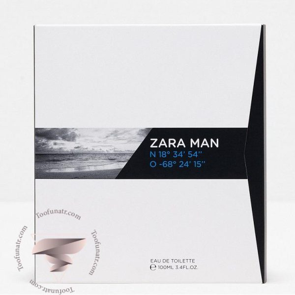 زارا من ان "18º 34' 54 او "68º 24' 15 "Zara Zara Man N 18º 34' 54'' O -68º 24' 15