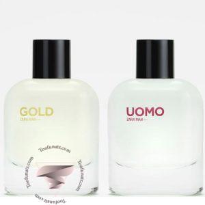 زارا گیفت ست زارا گلد + اومو - Zara Gift Set Zara Gold + Uomo