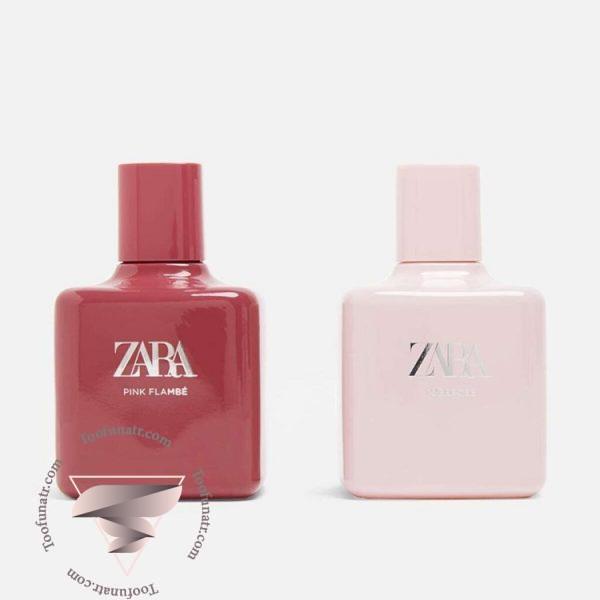 زارا گیفت ست زارا توبرز + پینک فلامبی - Zara Gift Set Zara Tuberose + Pink Flambe