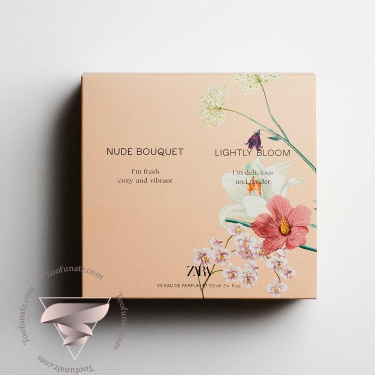 زارا نود بوکت و لایتلی بلوم دوقلو - Zara Nud.e Bouquet And Lightly Bloom