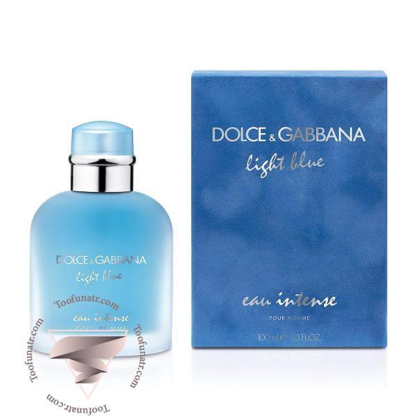 دی اند جی دولچه گابانا لایت بلو او اینتنس پور هوم مردانه - Dolce & Gabbana Light Blue Eau Intense Pour Homme
