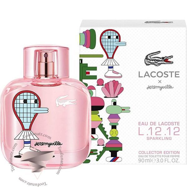 لاگوست او د لاگوست ال 12.12 اسپارکلینگ کالکتور ادیشن پور فم ایکس جرمیویل - Lacoste Eau de Lacoste L.12.12 Sparkling Collector Edition Pour Femme x Jeremyville