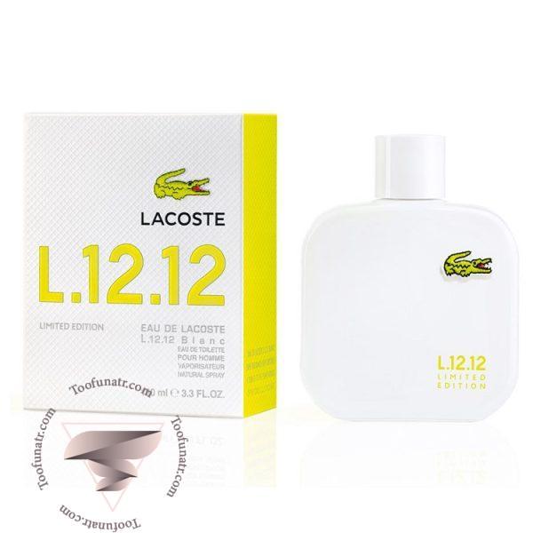 لاگوست ادو لاگوست ال.12.12 بلانک لیمیتد ادیشن - Lacoste Eau de Lacoste L.12.12 Blanc Limited Edition