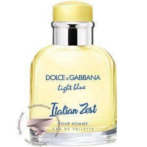 دی اند جی دولچه گابانا لایت بلو ایتالیان زست پور هوم مردانه - Dolce & Gabbana Light Blue Italian Zest Pour Homme