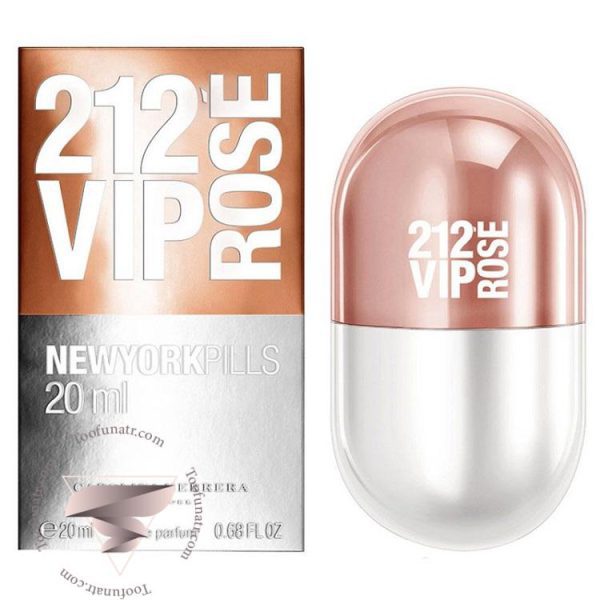 کارولینا هررا 212 وی آی پی رز پیلز - Carolina Herrera 212 VIP Rose Pills