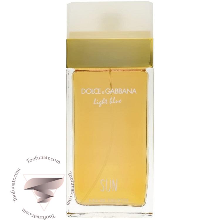 دی اند جی دولچه گابانا لایت بلو سان زنانه - Dolce & Gabbana Light Blue Sun For Women دی اند جی دولچه گابانا لایت بلو سان زنانه - Dolce & Gabbana Light Blue Sun For Women