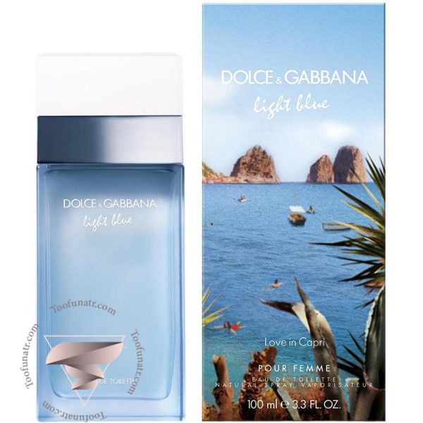 دی اند جی دولچه گابانا لایت بلو لاو این کپری - Dolce & Gabbana Light Blue Love in Capri