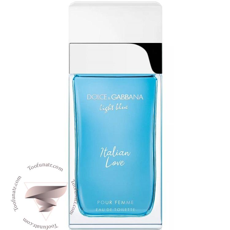 دی اند جی دولچه گابانا لایت بلو ایتالین لاو زنانه - Dolce & Gabbana Light Blue Italian Love دی اند جی دولچه گابانا لایت بلو ایتالین لاو زنانه - Dolce & Gabbana Light Blue Italian Love