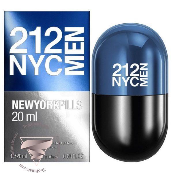 کارولینا هررا 212 ان وای سی من پیلز مردانه - Carolina Herrera 212 NYC Men Pills
