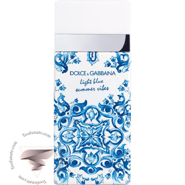 دی اند جی دولچه گابانا لایت بلو سامر وایبز (وایبس) زنانه - Dolce & Gabbana Light Blue Summer Vibes دی اند جی دولچه گابانا لایت بلو سامر وایبز (وایبس) زنانه - Dolce & Gabbana Light Blue Summer Vibes