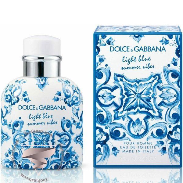 دی اند جی دولچه گابانا لایت بلو پور هوم سامر وایبز (وایبس) مردانه - Dolce & Gabbana Light Blue Pour Homme Summer Vibes