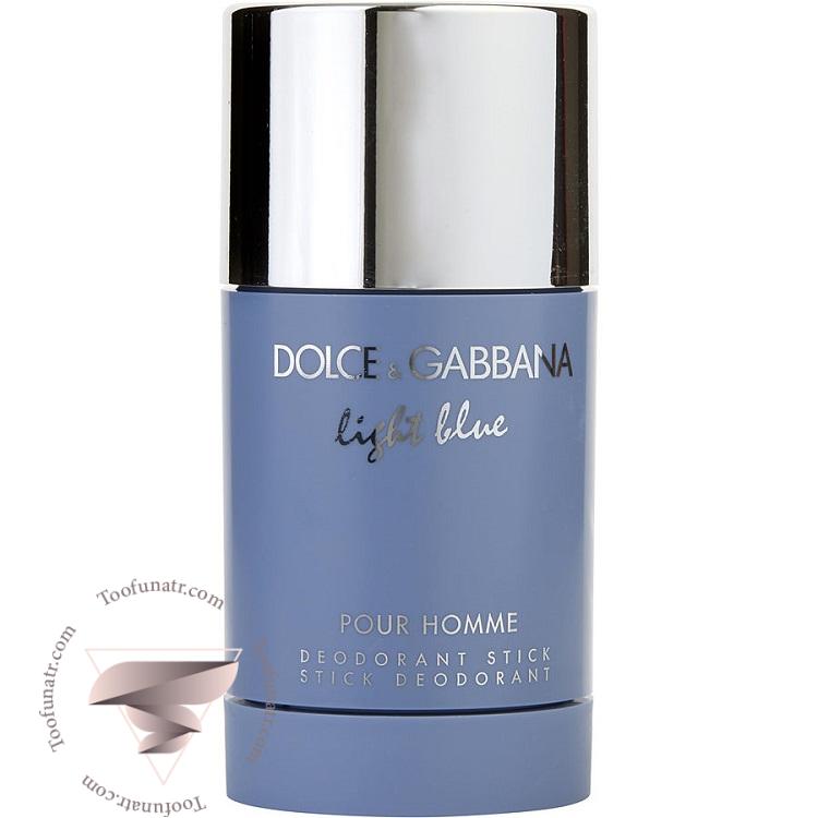 دی اند جی دولچه گابانا لایت بلو هوم دئو استیک - Dolce & Gabbana Light Blue Homme Deo Stick دی اند جی دولچه گابانا لایت بلو هوم دئو استیک - Dolce & Gabbana Light Blue Homme Deo Stick