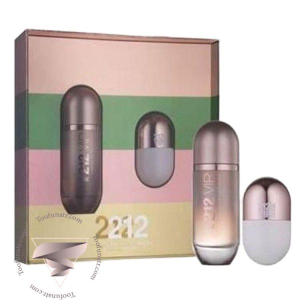 گیفت ست کارولینا هررا 212 وی آی پی رز - Carolina Herrera 212 VIP Rose Gift Set