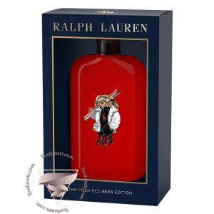 رالف لورن هالیدی بیر ادیشن پولو رد - Ralph Lauren Holiday Bear Edition Polo Red