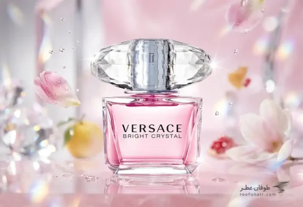 خرید عطر اورجینال ورساچه برایت کریستال (صورتی) 90 میل - Versace Bright Crystal EDT