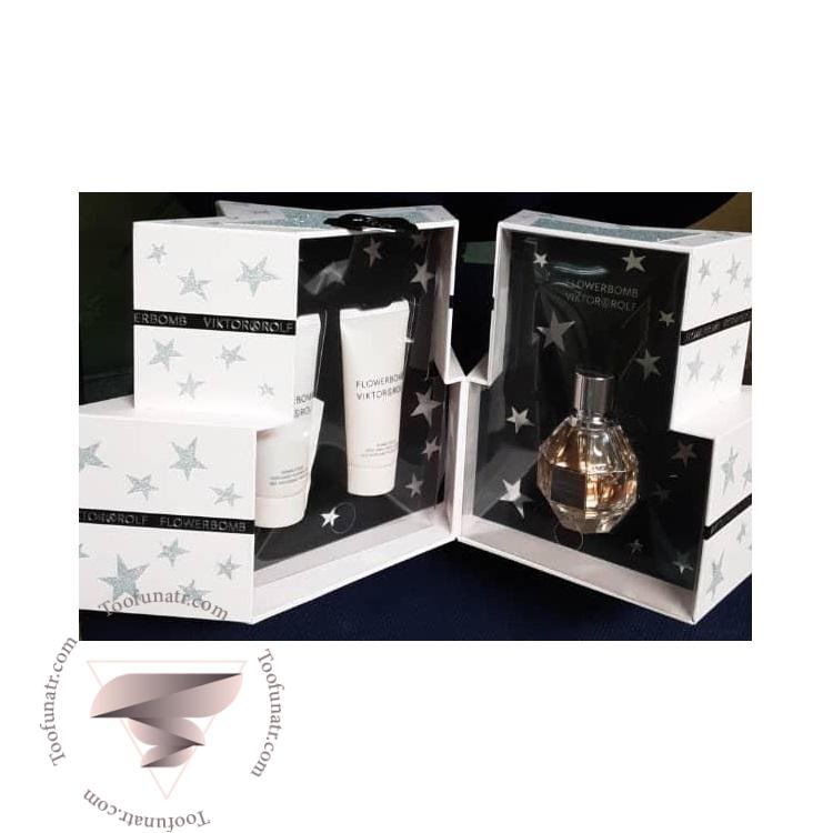 گیفت ست 3 تیکه ویکتور اند رولف فلاور بمب - Viktor Rolf Flower Bomb Gift Set گیفت ست 3 تیکه ویکتور اند رولف فلاور بمب - Viktor Rolf Flower Bomb Gift Set