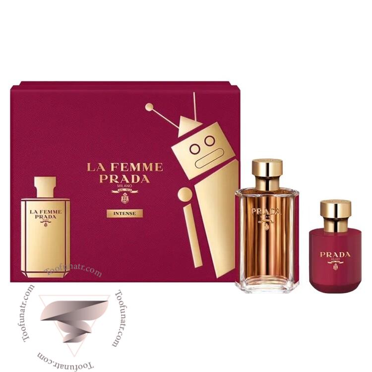 گیفت ست 2 تیکه پرادا لا فمه اینتنس - Prada La Femme Intense Gift Set گیفت ست 2 تیکه پرادا لا فمه اینتنس - Prada La Femme Intense Gift Set