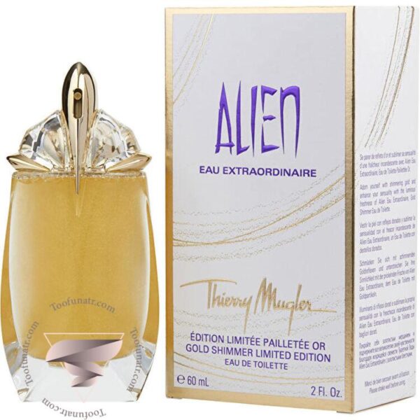 تیری موگلر الین او اکسترا اوردینیر گلد شیمر - Thierry Mugler Alien Eau Extraordinaire Gold Shimmer