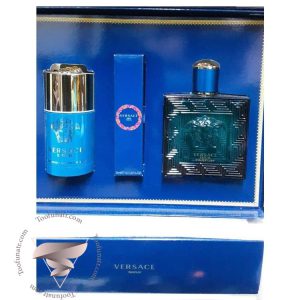 گیفت ست 3 تیکه ورساچه اروس پارفوم - Versace Eros Parfum Gift Set