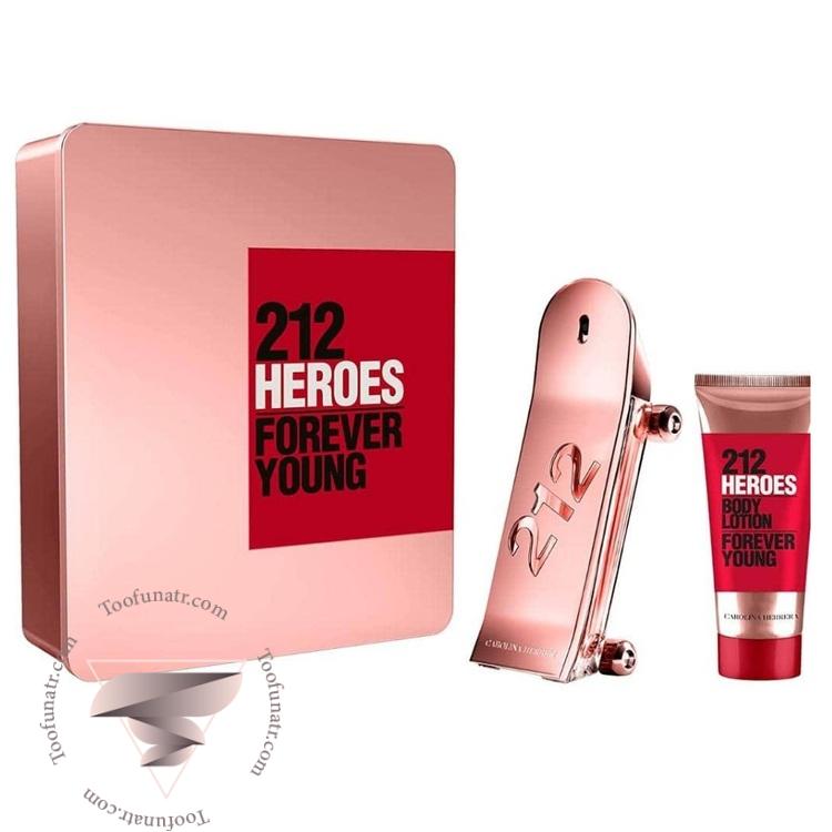 گیفت ست 2 تیکه کارولینا هررا 212 هیروز فوراور یانگ - Carolina Herrera 212 Heroes Forever Young Gift Set گیفت ست 2 تیکه کارولینا هررا 212 هیروز فوراور یانگ - Carolina Herrera 212 Heroes Forever Young Gift Set