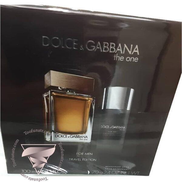 گیفت ست 2 تیکه دولچه گابانا د وان - Dolce Gabbana The One Gift Set