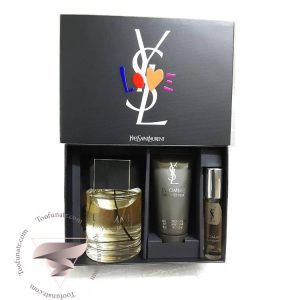 گیفت ست 3 تیکه ایو سن لورن لهوم ادو تویلت - Yves Saint Laurent L'Homme Gift Set