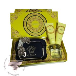 گیفت ست 3 تیکه ورساچه یلو دیاموند - Versace Yellow Diamond Gift Set