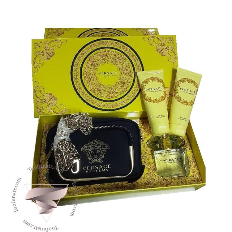 گیفت ست 3 تیکه ورساچه یلو دیاموند - Versace Yellow Diamond Gift Set گیفت ست 3 تیکه ورساچه یلو دیاموند - Versace Yellow Diamond Gift Set