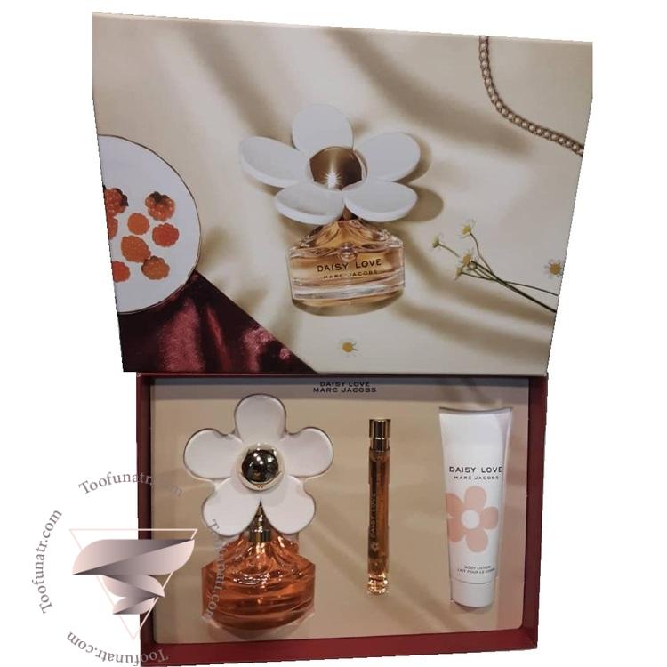 گیفت ست 3 تیکه مارک جاکوبز دیزی لاو - Marc Jacobs Daisy Love Gift Set گیفت ست 3 تیکه مارک جاکوبز دیزی لاو - Marc Jacobs Daisy Love Gift Set
