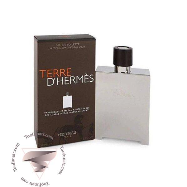 هرمس تره د هرمس ریفیلبل متال - Hermes Terre d Hermes Refillable Metal
