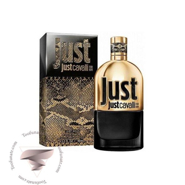 روبرتو کاوالی جاست کاوالی گلد مردانه - Roberto Cavalli Just Cavalli Gold for Him