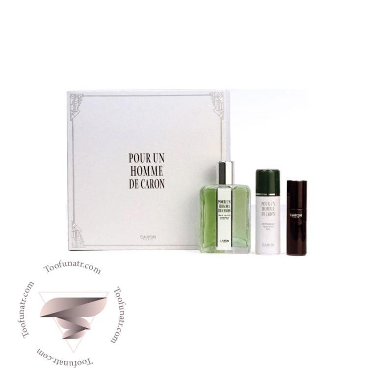 گیفت ست 2 تیکه کارون پوران (پور ان) هوم - Caron Pour Un Homme Gift Set گیفت ست 2 تیکه کارون پوران (پور ان) هوم - Caron Pour Un Homme Gift Set