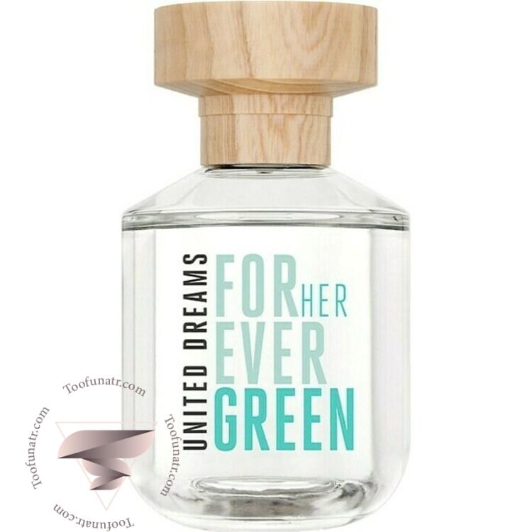 بنتون یونایتد دریمز فوراور گرین فور هر - Benetton United Dreams Forever Green for Her بنتون یونایتد دریمز فوراور گرین فور هر - Benetton United Dreams Forever Green for Her