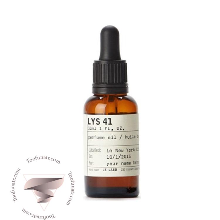 له لابو لیس 41 پرفیوم اویل - Le Labo Lys 41 Perfume Oil له لابو لیس 41 پرفیوم اویل - Le Labo Lys 41 Perfume Oil