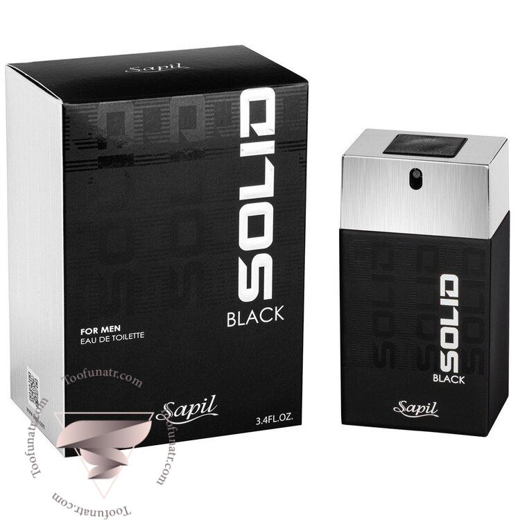 ساپیل سولید بلک فور من - Sapil Solid Black For Men